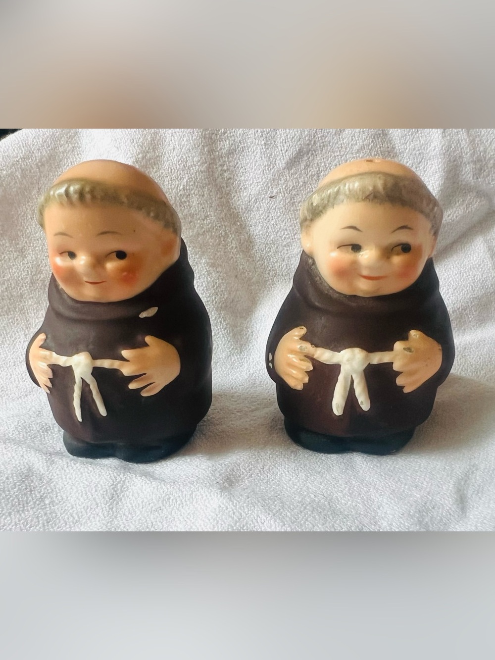 Vintage “Friar Tuck” S&P Shakers, Made By Goebel Of West Germany, Collectable